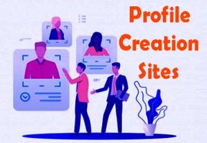 profile creation sites